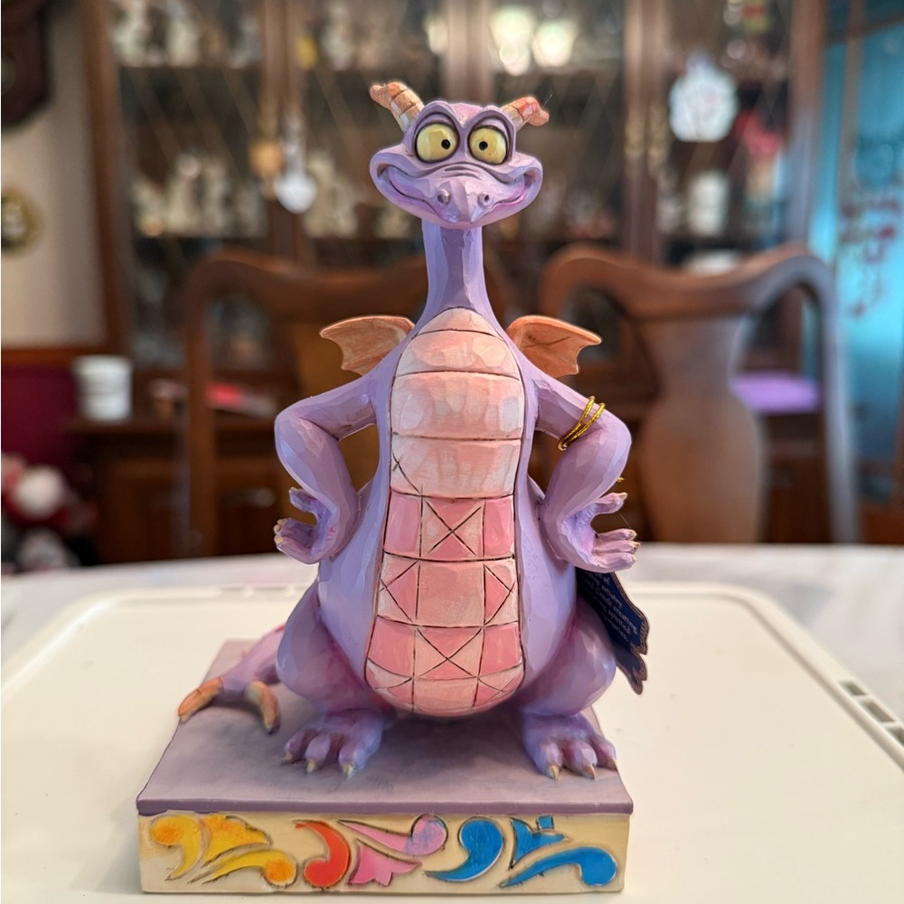 Jim Shore Disney Figment Purple Dragon Figurine
